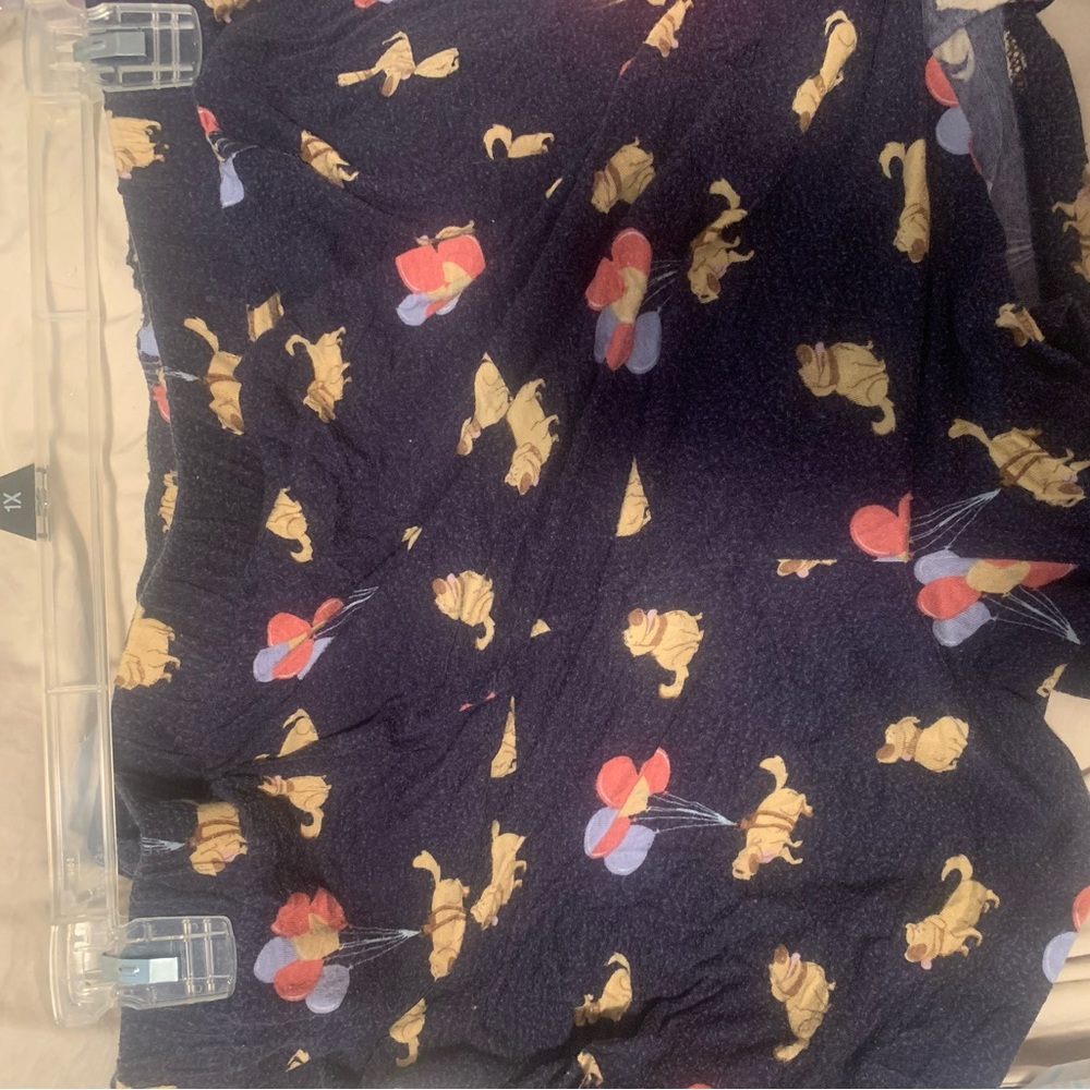 Disney Pixar Up Doug Balloon Navy Sleep Short